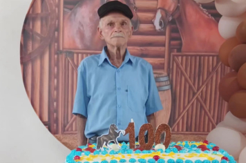Vila Nova do Sul celebra um século de vida de seu Francelino Lucio dos Santos, exemplo de trabalho e superação