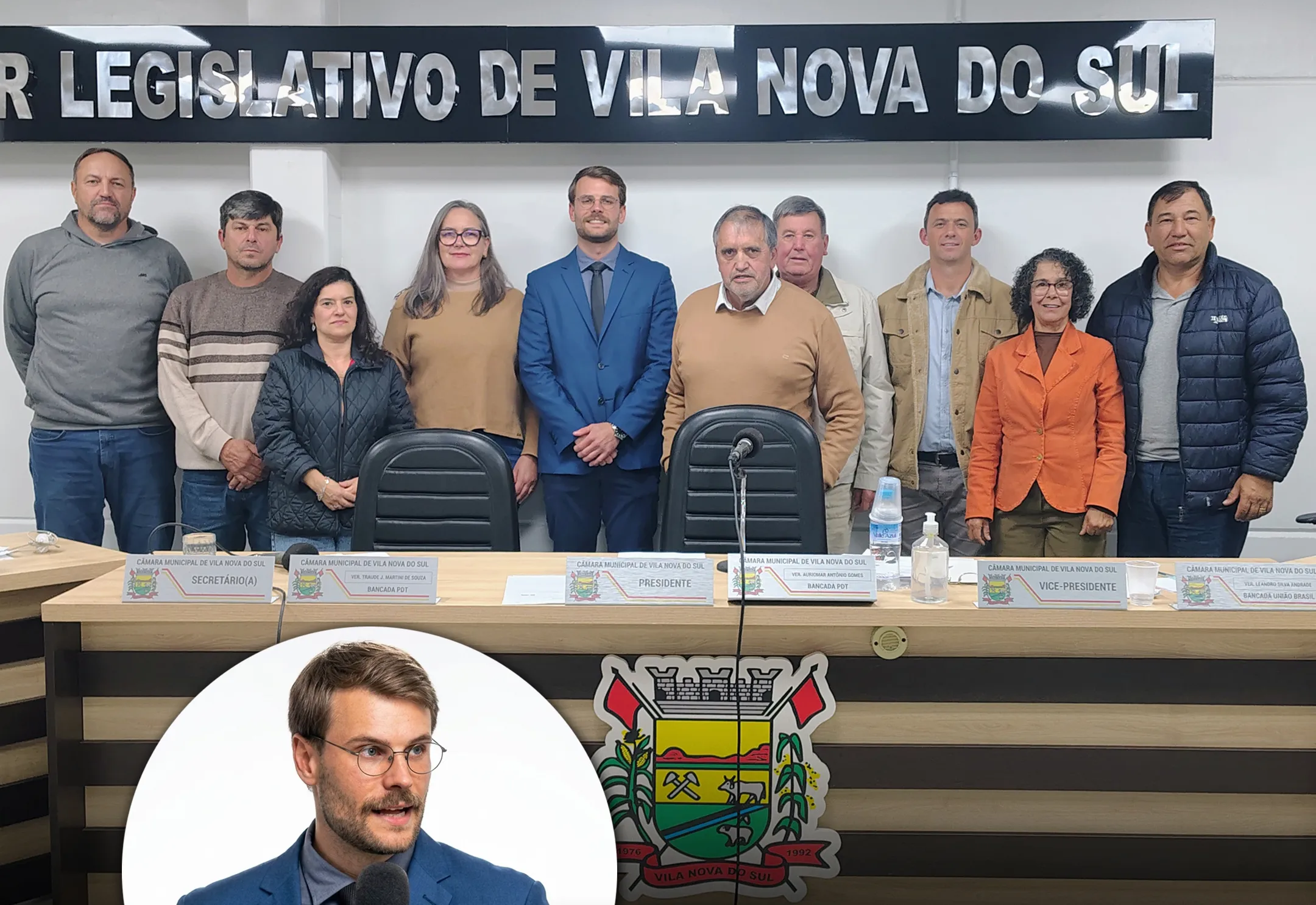 Defensoria Pública apresenta resultados e reforça parceria com a Câmara de Vila Nova do Sul em busca de mais acesso à justiça para a população.